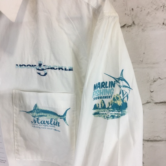 Hook & Tackle White Marlin Patch Embroidered - Picture 3 of 7